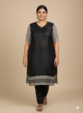 Noir Floral Kurta Ensemble
