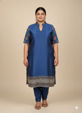 Sapphire Bloom Kurta Set