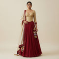 Royal Indigo Anarkali