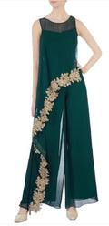 Emerald Drape Fusion Jumpsuit