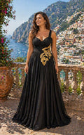 Ginkgo Midnight Black Dress