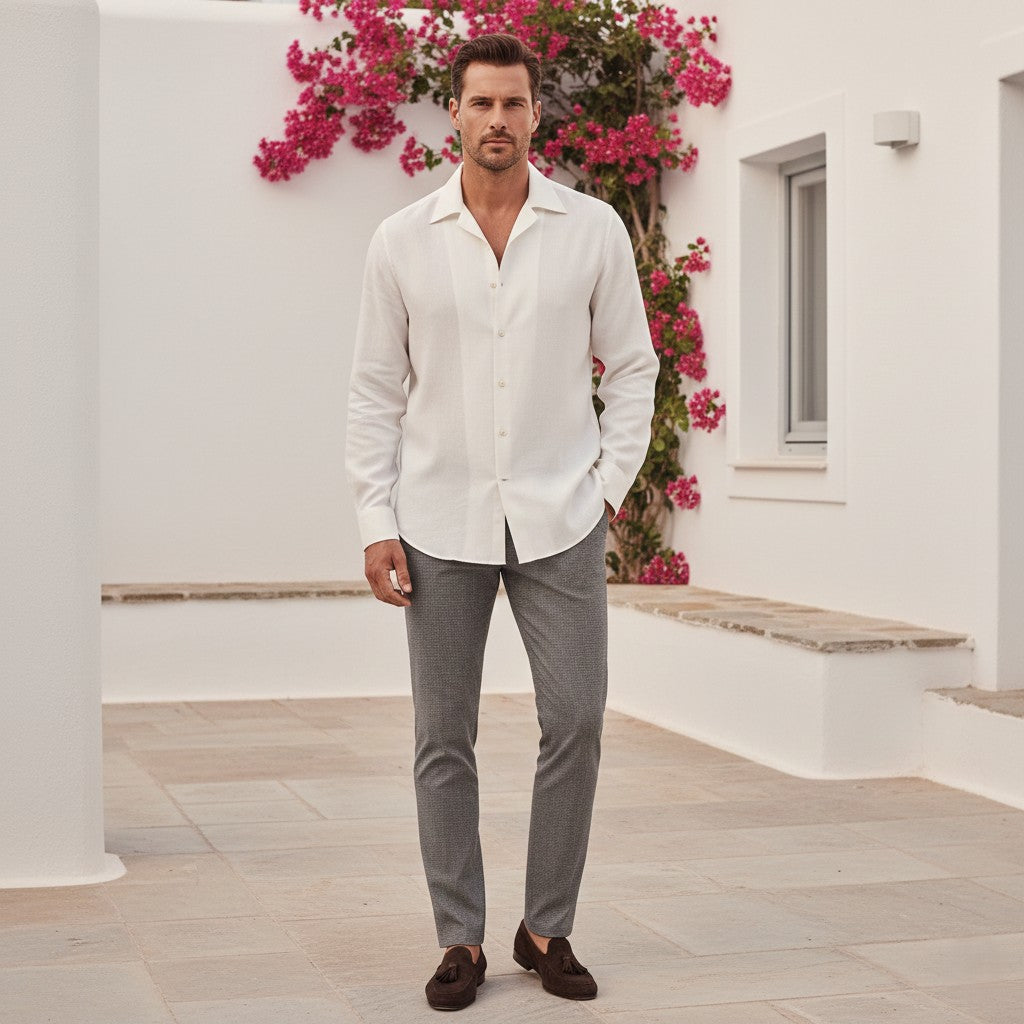 Ivory Coast Premium Linen Shirt